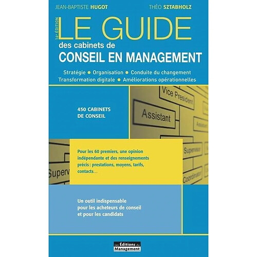 Le guide des cabinets de conseil en management · Occasion