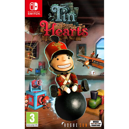 Just For Games Tin Hearts