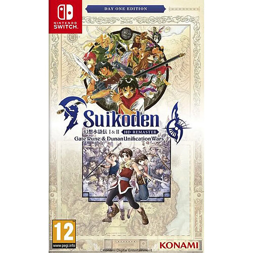Konami Suikoden 1&2 Remaster Edition
