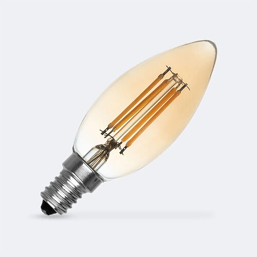 Ledkia Ampoule LED filament E14 bougie C35