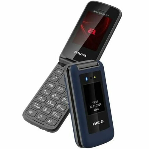 Aiwa téléphone portable - Bleu
