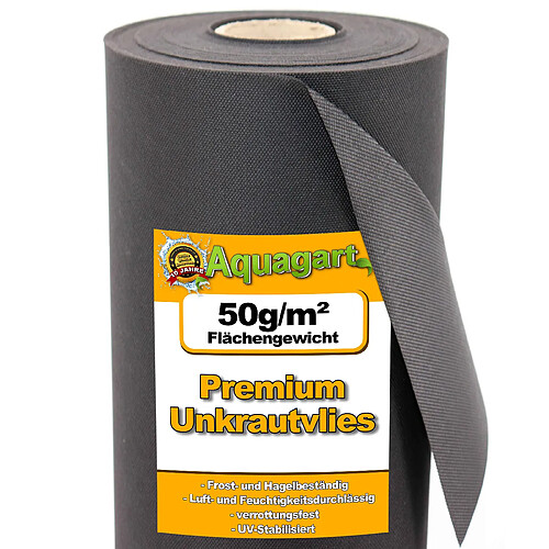 Aquagart Feutre de paillage 280 m² 50g/m²