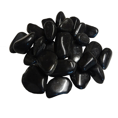 AquaGart 120 kg galets polis, noir