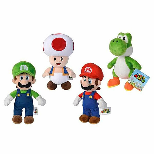 Super mario peluche personnage