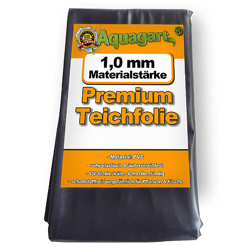 AQUAGART Liner de bassin PVC 6 m x 2 m 1,0 mm
