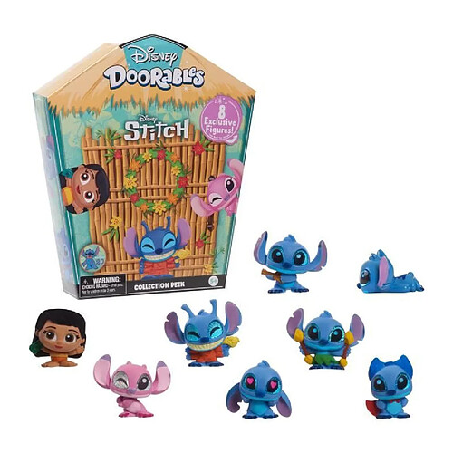 Disney Coffret figurines Stitch collector - 8 pièces