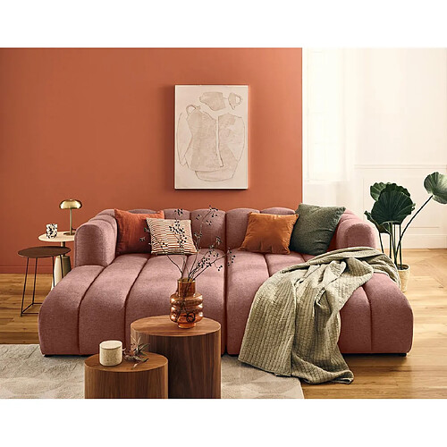 Lisa design Debbie canapé modulable - Rose