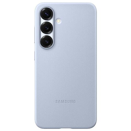 Samsung Coque Cuir Galaxy S25 Plus - Bleu Clair