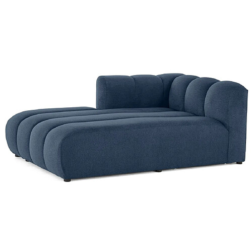 Lisa design Canapé droit Debbie - Bleu