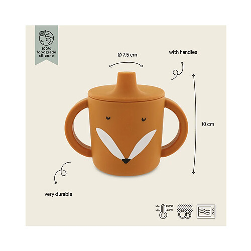 Trixie baby Tasse d'apprentissage - Marron