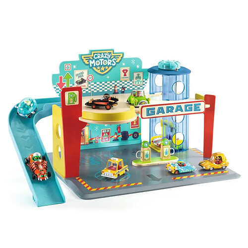 Garage crazy motors djeco