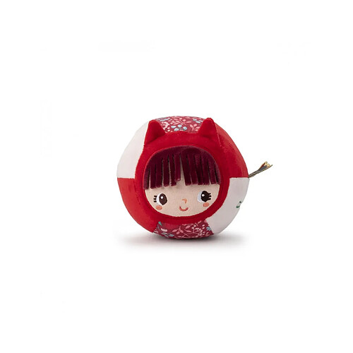 Lilliputiens Balle en Tissu Petit Chaperon Rouge avec Sons de Grelot et Froissement