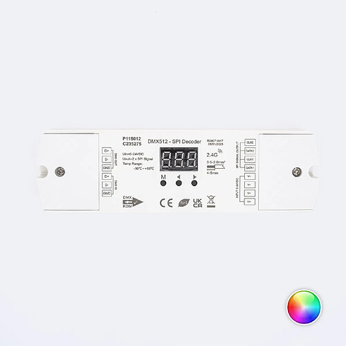 Ledkia Contrôleur digital SPI DMX512