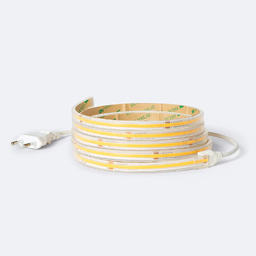 Ledkia Ruban LED Dimmable 220V COB Auto-redressement 560 LED/m 14W/m 1250lm/m SILICONE