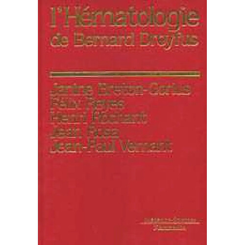 Hématologie · Occasion