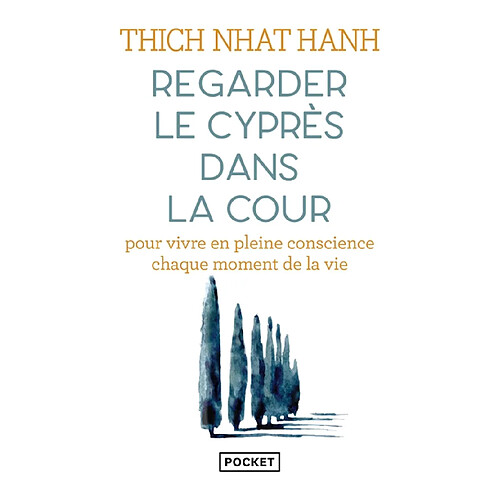 Regarder le cyprès dans la cour : pour vivre en pleine conscience chaque moment de la vie · Occasion