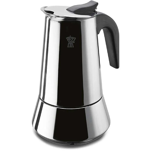 STEELEXPRESS 6 tasses Cafetière italienne Moka acier inoxydable induction