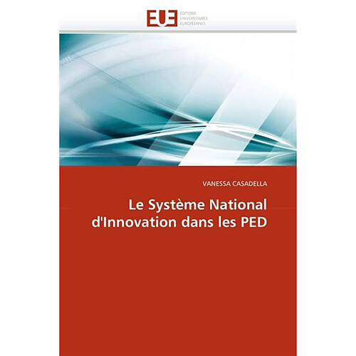 Le système national d''innovation dans les ped