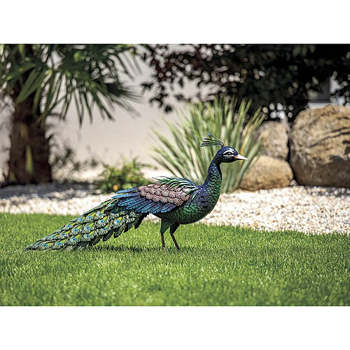 Nortene Paon Décoratif Jardin - Métal