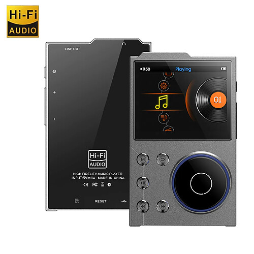 Lecteur de Musique HiFi Gris
