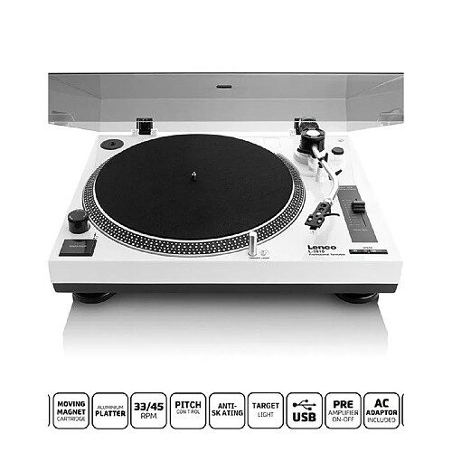 Lenco platine vinyle à entraînement direct