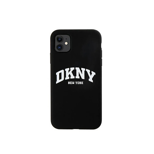 DKNY Coque iPhone 11 Liquid Silicone Arch - Noir