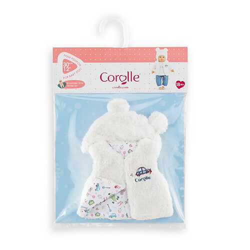Corolle Ensemble hiver poupée 30 cm - Blanc