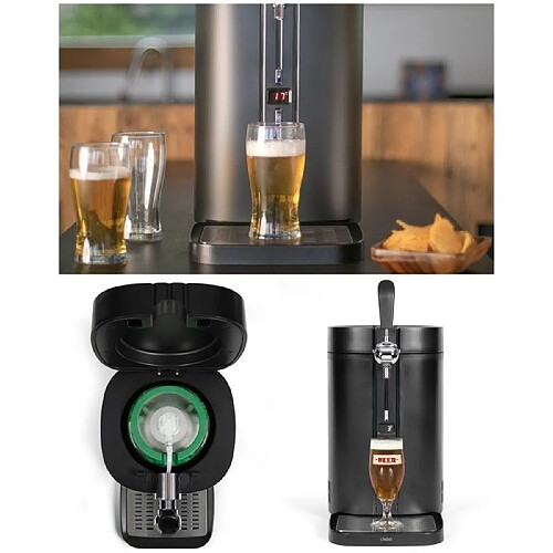 Livoo Tireuse à bière INOX 60W