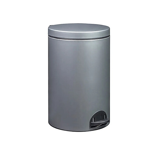 Poubelle à pédale 20l gris - 90251 - Élora - ROSSIGNOL