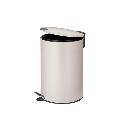 Poubelle à pédale 12l beige - 10644 - Mats - KELA LINE