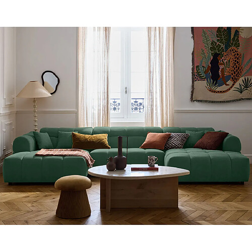 Lisa design canapé panoramique Ray - Vert