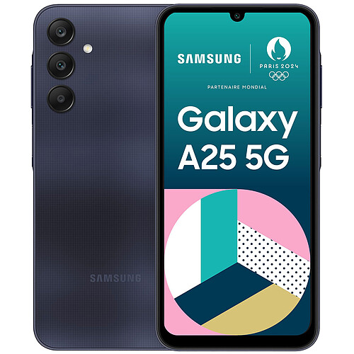 Samsung Galaxy A25 - 5G - 8/256 Go - Bleu