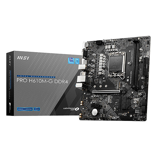 MSI PRO H610M-G DDR4 motherboard