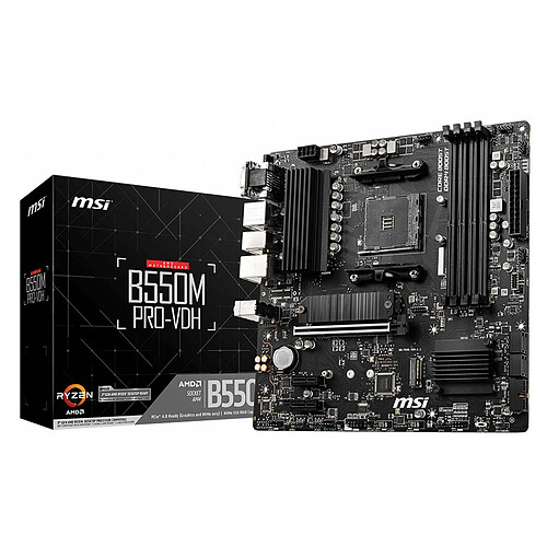 MSI B550M PRO-VDH · Reconditionné