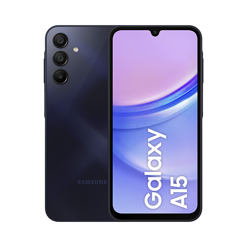 Samsung Galaxy A15 - 4/128 Go - Bleu nuit · Reconditionné