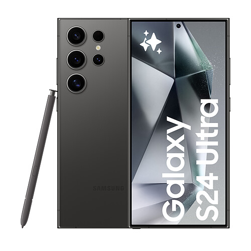 Samsung Galaxy S24 Ultra - 5G - 12/512 Go - Noir · Reconditionné