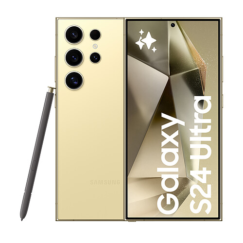 Samsung Galaxy S24 Ultra - 5G - 12 Go/1 To - Ambre · Reconditionné