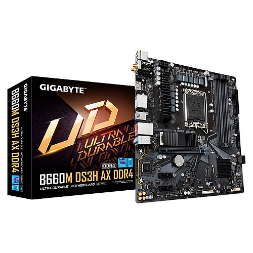 Gigabyte Carte mère B660M DS3H AX DDR4