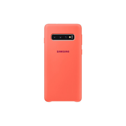 Samsung Coque Silicone Galaxy S10 - Rose