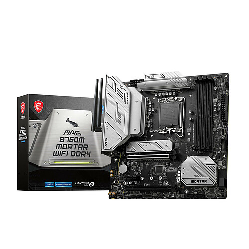 MSI MAG B760M MORTAR WIFI DDR4