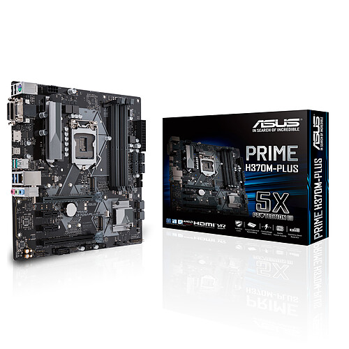 ASUS Intel H370 PRIME PLUS - Micro-ATX · Reconditionné