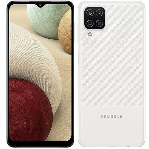 Samsung Galaxy A12 - 64 Go - Blanc