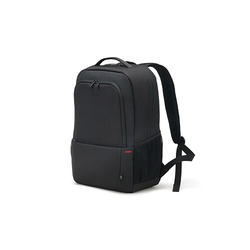 DICOTA Sac a dos BASE  Ecologique Noir Pour PC Portable 13-15.6" 24L  Léger avec rembourrage et nombreux compartiments Garantie a vie D31839-RPET