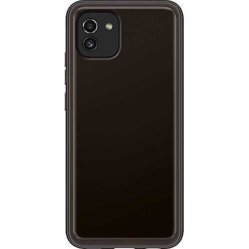 Samsung Coque smartphone EF-QA036TB Coque noir Galaxy A03