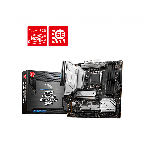 MSI MAG B660M MORTAR WIFI motherboard · Reconditionné