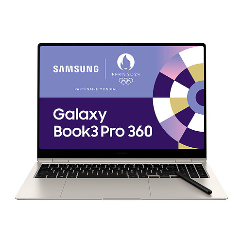 Samsung Galaxy Book3 Pro 360 - NP960QFG-KB1FR - Sable 