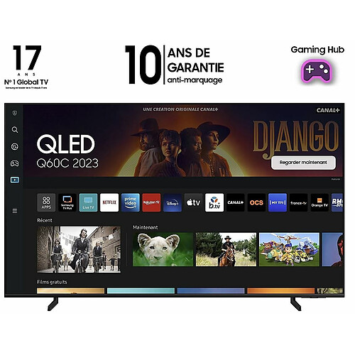 Samsung TV QLED 4k 65" 165cm - QE65Q60CAUXXH - 2023