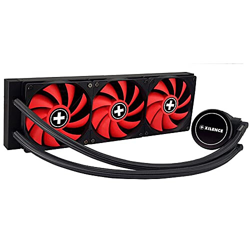 XILENCE Kit Watercooling LiQuRizer LQ360 360mm (Noir/Rouge)