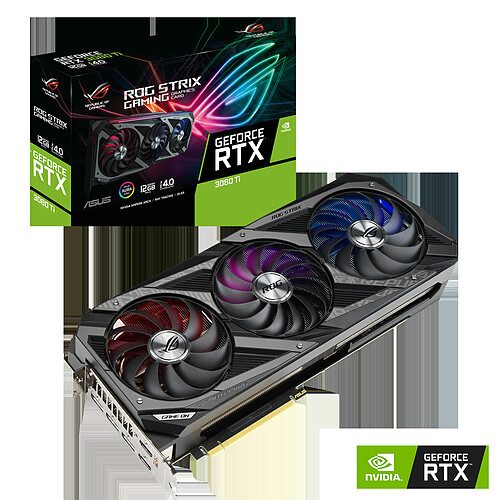 ASUS GeForce RTX 3080 Ti 12G - ROG-STRIX GAMING - 12 Go