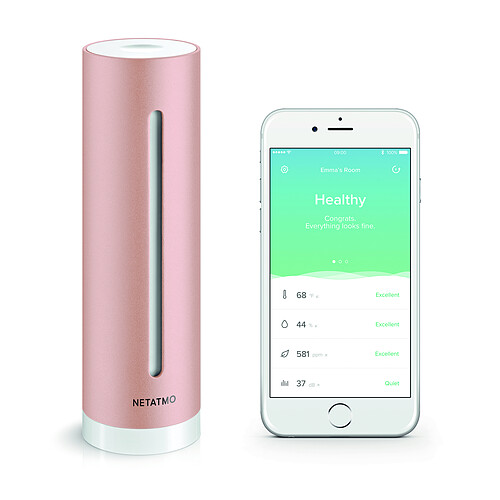 Netatmo Healthy Home Coach - Capteur qualité de l'air